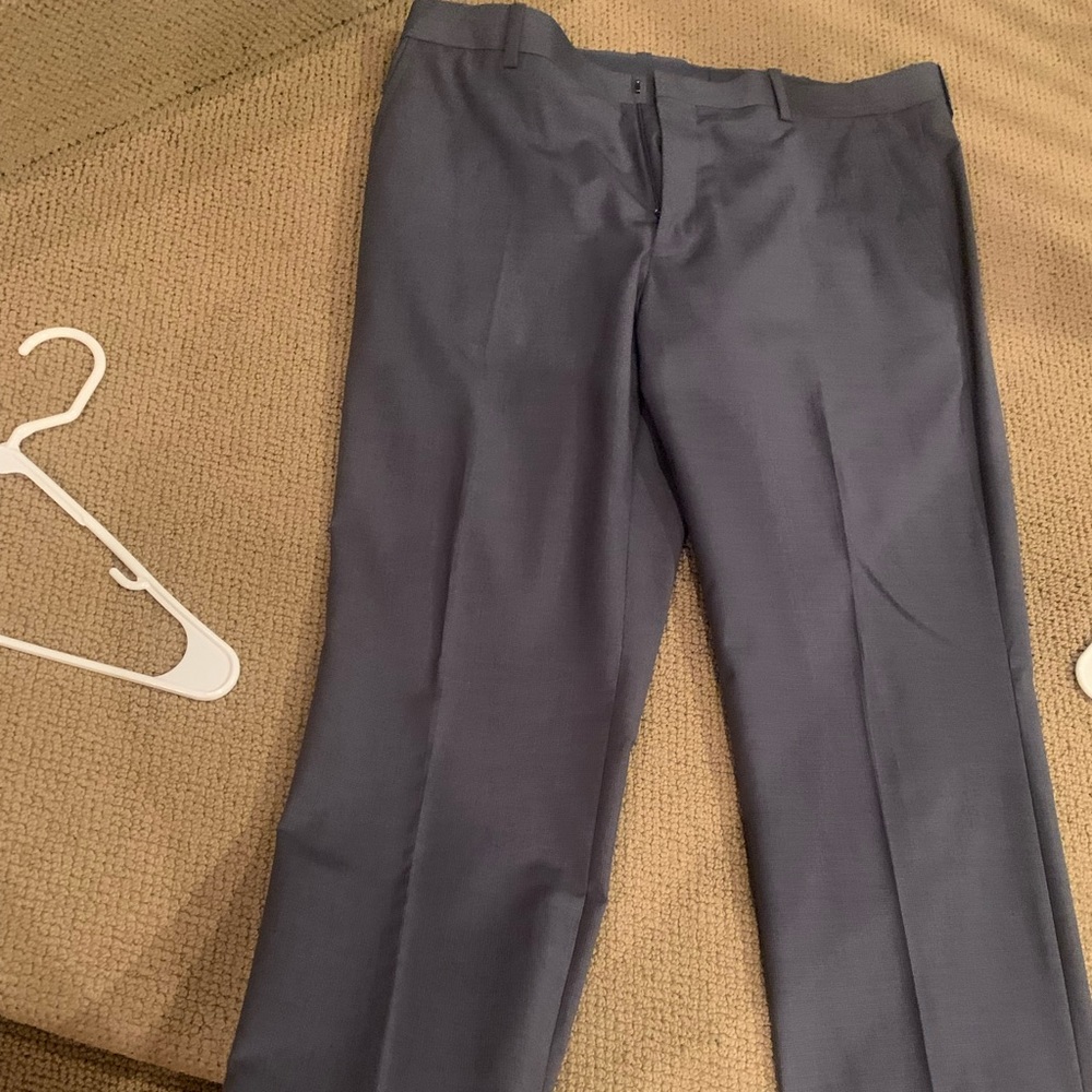 Pair of INC, international gray slim dress man’s pants size 34x32